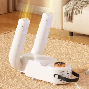Portable Smart Electric Heater Deodorizer Dehumidifier for Shoes Winter Gloves Boots Warmer Drier
