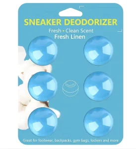 Portable Sneaker Deodorizer Shoe Freshener Balls Gym Bags Lockers Car Air Fresheners Boot Deodorant Odor Eater Shoe Deodorizers