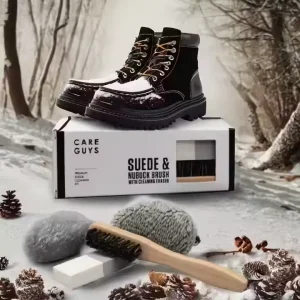 Portable Suede Brush and Rubber Shoe Cleaner Kit with Leather Conditioner Free Sample for Shoe Care and Sneaker Cleaning