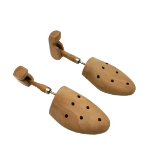Portable Wood Shoe Trees Shoe Keeper for Leather Shoes Travel Use Easily Collecting