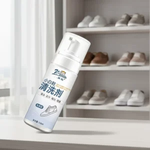 Powerful Biological Enzyme Based Eco Friendly Spray Cleaner for All White Shoes Sneaker Effective Dirt Stain Dry Removal