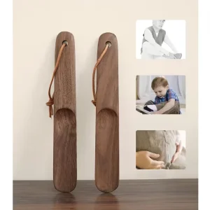 Pregnancy Women Child Children Shoe Helper Portable Travel Wooden Shoe Horn Factory Custom Logo