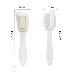 Premium 3 in 1 Suede Nubuck Cleaning Brush Crepe Brush Plastic Bristles Cleaning Block Eraser for Cleaning Shoes Boots