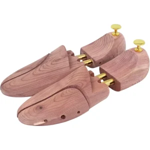 Premium Adjustable Cedar Shoe Tree Stretcher for Men’s and Women’s Shoes
