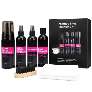 Premium Factory Custom Eco-Friendly Shoe Care Kit Stain Remover Natural Sneaker Shoe Cleaning Kit