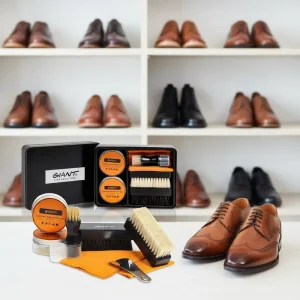 Premium Leather Care Kit Leather Wax Shoe Polish Set Shoes Care Water Proofer Shine and Conditioner the Leather Shoes