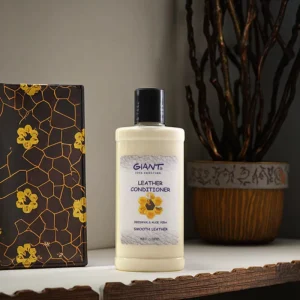 Premium Leather Conditioner Balm 120ml Pure Natural Lotion Cleans Nourish Softens Leather Shoe Care Wallet Handbag Boots