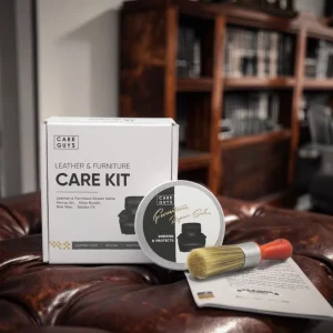 Premium OEM Leather Furniture Conditioner Kit 150ml Salve with Brush Moisture Sofa Leather Wood Vinyl