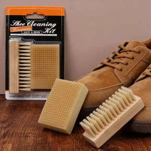 Premium Suede and Nubuck Shoe Cleaning Kit with Brush Eraser Stain Removal