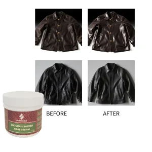 Premium Universal Leather Conditioner Cream Deep Penetrating Leather Restoration for Shoes Bags Jackets Furniture