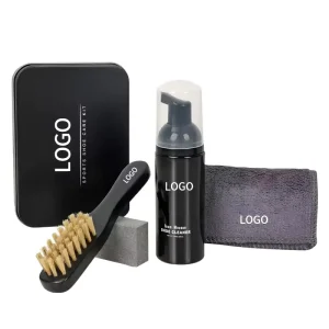 Private Label Cleaner Solution Brush Set Natural Sneaker Essential Shoe Cleaning Kit Sneaker Cleaner