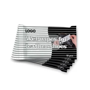 Private Label Custom Logo Leather Shoes Cleaning Care Wipes