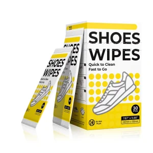 Private Label Disposable Individual Quick Shoe Cleaning Wipes for Sneakers