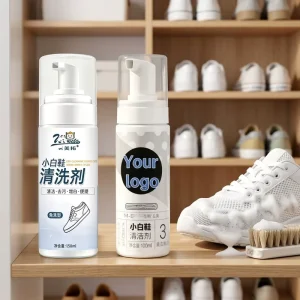 Private Label Eco Friendly M BM Patented Bio enzyme Tech Anti Yellowing Neutral Foam Cleaning Disposable Instant Sneaker Dry