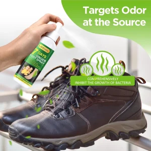 Private Label Foot Deodorant Shoe Deodorizer Sweat Odor Control Foot Spray Shoe Fresh Deodorant for Smelly Feet