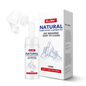 Private Label Quick Cleaning White Mesh Natural Shoe Cleaning Care Sneaker Foam Cleaner
