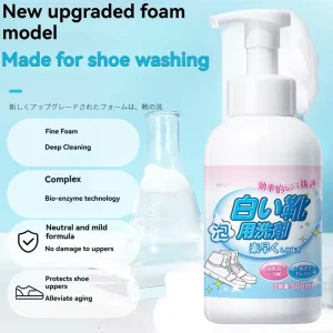 Private Label Sneaker Shoe Cleaning Kit Foaming Clean Shoes Spray White Shoe Cleaner Sneaker Cleaner