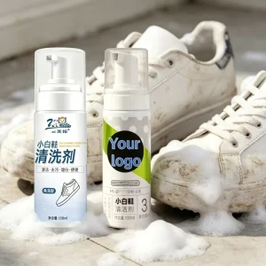 Private Logo Disposable Eco Friendly Sneaker Cleaner Customized Waterproof Shoes Care Kit with Stain Removal Brush