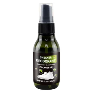 Private logo Colorless Tasteless Sterilization Sneaker Deodorant Shoe and Sock Deodorizer Spray 60ml