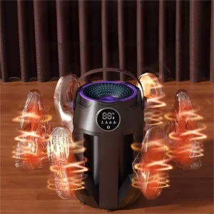Professional Automatic Electric Shoe Dryer Plastic 360 Hot Air Smart Timer Overheat Protection for Household RV Hotel Use