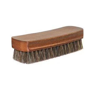 Professional Car Detailing Brush with Horsehair Bristles Multi Use for Leather Seats Dashboard & Shoe Polish