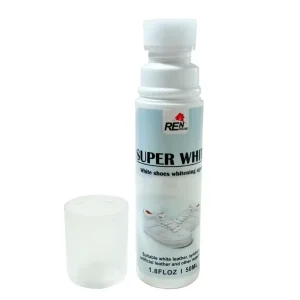 Professional Customizable White Shoe Sneaker Cleaner Liquid Spray with Sponge 50ml 75ml
