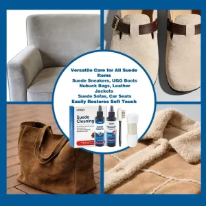 Professional Eco Friendly Suede Nubuck Cleaning Kit Waterproof Protector Spray Soft Brush Microfiber Cloth OEM Private Label