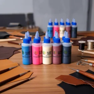 Professional Leather Repair Paste Edge Dye Finish Liquid for Footwear Leather Furniture Repair