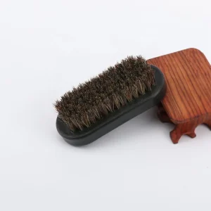 Professional Modern Simple PP Handle Household Horsehair Cleaning Shoe Brush