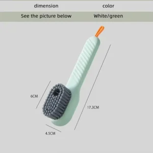 Professional Multi Functional Shoe Cleaning Brush Liquid Adding Soft Bristle Household Cleaning Tool for Shoes