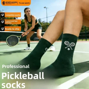 Professional Pickleball Socks Towel soled Thick bottomed Breathable Non slip Sweat absorbing Antibacterial Quick Drying Sports