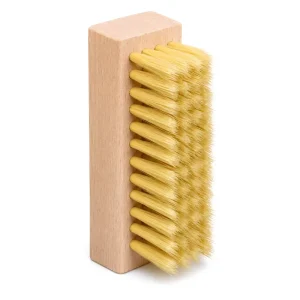 Professional Shoe Brush Wooden Handle Scrub Brush with Stiff Bristles for Sneakers Boots Leather Shoes Cleaning
