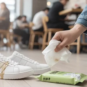 Professional Shoe Cleaner Wipes Deep Cleaning & Shine Restoration for Leather Sneakers