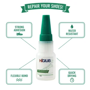 Professional Shoe Repair Glue Flexible Waterproof Instant Adhesive for All Footwear Materials