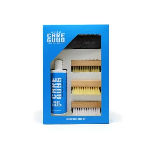 Professional Sneaker Cleaning Kit with 3 Brush System Hard Medium Soft Bristles for All Materials Includes Microfiber Towels
