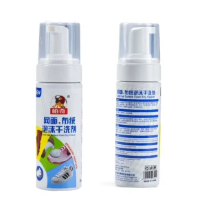 Professional Supplier Eco Friendly Cloth Net Surface Shoe Cleaner Foam Sprayer Dry Cleaner Sneaker Cleaner