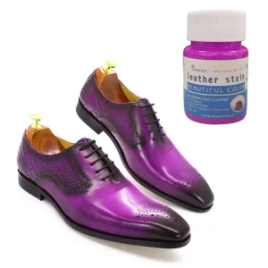 Purple Red 1KG Leather Correction Complementary Water Based Leather Paint for Shoe Repair