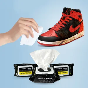 Quick Cleaning Easy Use China Factory Shoes Whitening Cleaning Wipes Sneaker Cleaner Shoe Wet Wipes Shoe Cleaner Wipes