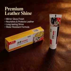 Quick Drying Shoe Polish Tube No Sticky Hands Fast Form Bright Protective Film
