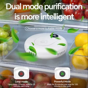 Rechargeable Mini Ozone Machine Small Ozonator Air Cleaner for Fridge Shoe Cabinet Pet Cat Space & Household Deodorization