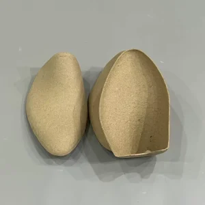Recycled Brown Paper Pulp Shoe Filler Shoe Tree Molded Pulp Shoes Stretcher Molded Pulp Packaging