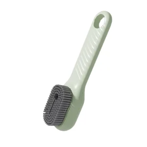 Refillable Cleaning Brush Soft Bristle Shoe Laundry Brush Gentle Home Cleaner