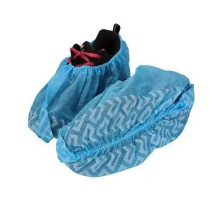 Reinforced Elastic Nonwoven Shoe Covers With Eco Friendly High Tensile Elastic That Fits Snugly Around the Ankle
