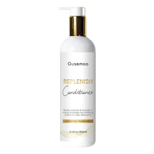 Replenish Conditioner Deep Hydrating Natural Formula for Elasticity Detangling Silicone Free Paraben Free Color Safe Conditioner