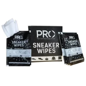 Retail Packed Eco Friendly Footwear Cleaning Wipes Quick Clean Shoe & Sneaker Wipes 20x15CM