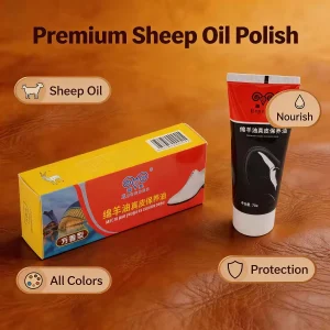 Retail Shelf Standard 70G Sheep Oil Leather Care Balm
