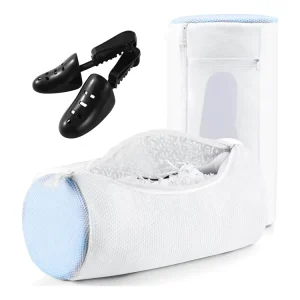 Reusable Lint-free Fluffy Chenille Portable Large Capacity Shoe Washing Machine Bag Shoe Trees Odor Proof Waterproof Durable