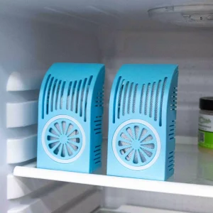 Reusable Roll-On Blue Fridge Shoe Cabinet Deodorizer Compact Odor Absorber Smell Eliminator for Refrigerator Freezer Shoe Closet