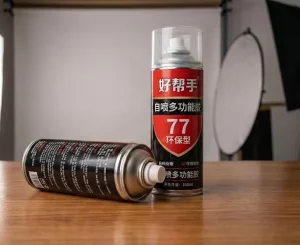 Rubber Based Low Odor Spray Adhesive for Clothing and Machinery Multi Surface Bonding