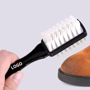Rubber Wire Suede Shoe Brush 2 Side Multifultional Cleaning Brushes Plastic Shoe Brushes Shoe Cleaner